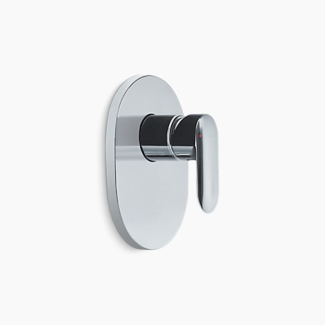 ACABAMENTO KUMIN PARA MISTURADOR MONOCOMANDO CROMADO P/ CHUVEIRO KOHLER T99471BR-4-CP