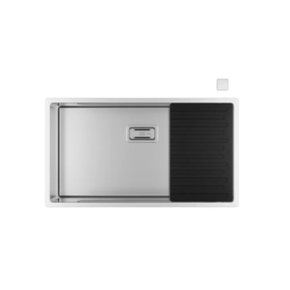 CUBA INOX CROMADO 780X440X201 WISH P/ COZINHA LUXO Deca Metal CC.620.74.STD.INX