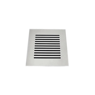 GRELHA INOX COM BASE 15X15 LISTRAS Invinox 5006/1.C 