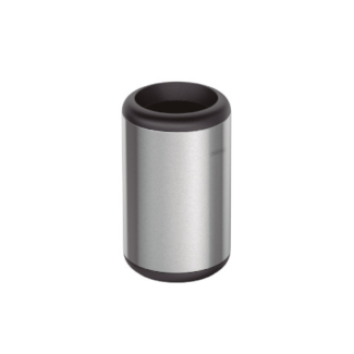 LIXEIRA INOX 10 LITROS SEM TAMPA PRETA Tramontina 94540014