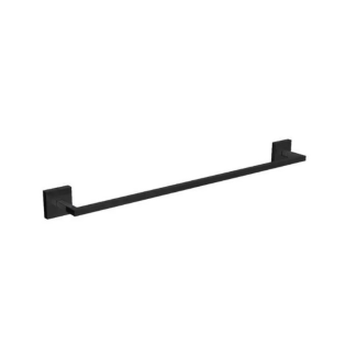 PORTA TOALHA DE BARRA 500MM BLACK NOIR CLEAN Deca Metal 2040.BL.050.CLN.NOA