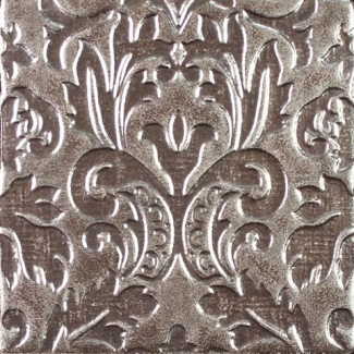 REVESTIMENTO PRINT SILVER KIT 6 PECAS 13X13 METALLIC KERABEN A Porcebras KFGEL01L