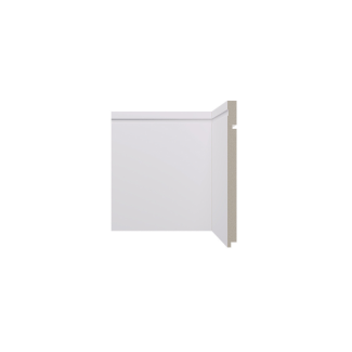 RODAPÉ 2400X16X250MM BRANCO 546 FRISADO Santa Luzia 27857 