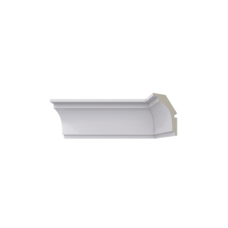 RODATETO 475 2400X50X70MM BRANCO CLASSICA FRISADO Santa Luzia 20294 