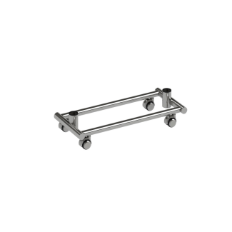 SUPORTE MÓVEL REDONDO INOX 58,5X25,5 Seccare 3111