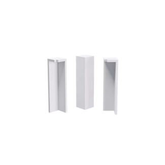 TERMINAL CANTO EXTERNO 15 CM BRANCO Santa Luzia 28753