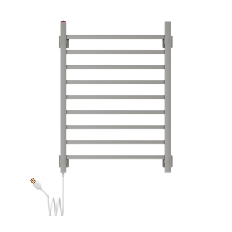 TOALHEIRO 110 V INOX POLIDO 54,5X74 QUADRATTO Seccare 2659