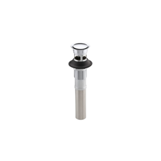 VÁLVULA ESCOAMENTO CLICK COM LADRAO CROMADO G7/8 KOHLER 7124BR-A-CP
