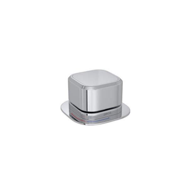 ACIONAMENTO MONOCOMANDO DE MESA QUADRADO CROMADO YOU Deca Metal 4990.C105