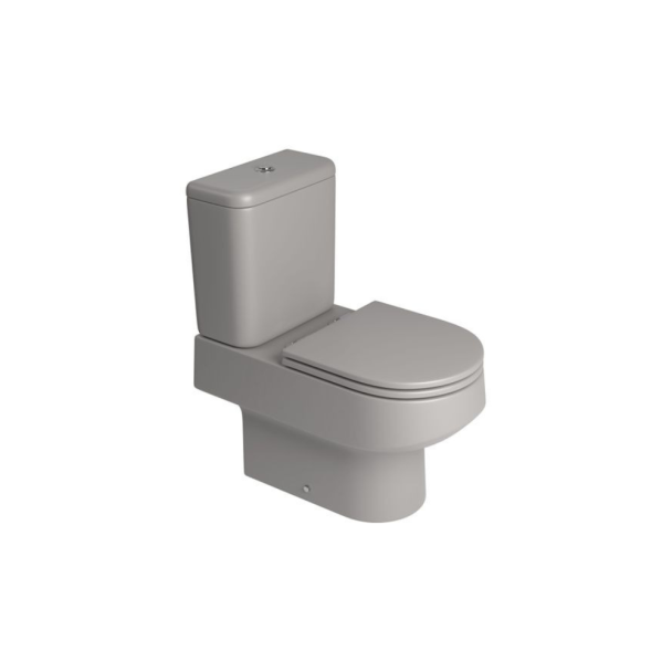 BACIA PARA CAIXA ACOPLADA CARRARA CINZA ANTRACITE LOES Deca Louça São Paulo P.606.85 