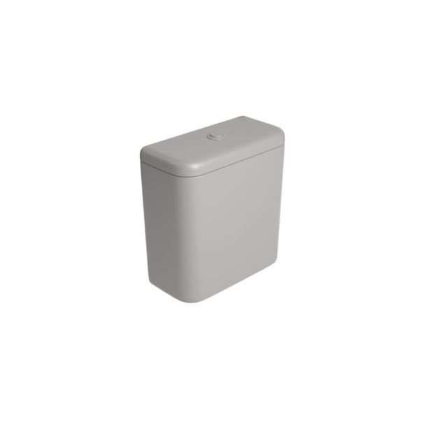 CAIXA ACOPLADA ACIONAMENTO DUO MONOCROMATICO CARRARA SOFT ANTRACITE LOES Deca Louça São Paulo CD.11F.SFAT.85