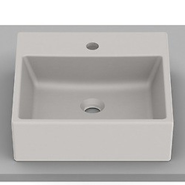CUBA APOIO BEIGE 420X420 COM MESA OPTICA CQ42 Incepa Louca A327B10660