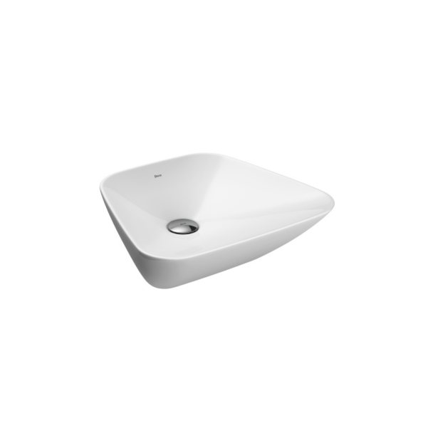 CUBA DE APOIO TRAPEZOIDAL BRANCO Deca Louça São Paulo L.1065.17
