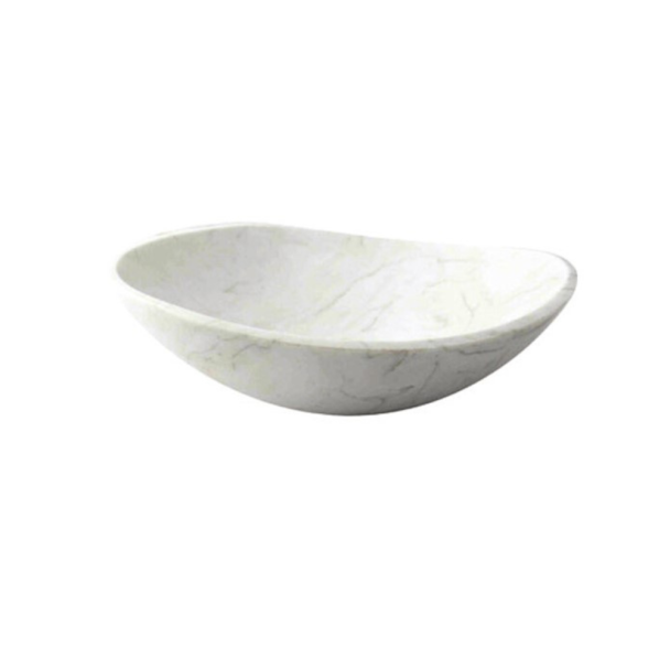 CUBA POLIDO MARMORE NATURAL ARTE WHITE AJ DESIGN FE4012WM