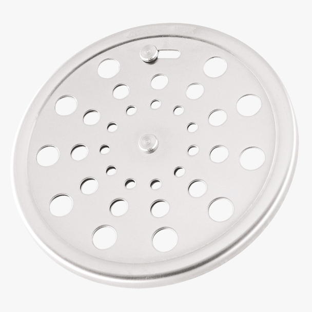 GRELHA COM MOLDURA AÇO INOX 304 15X15 REDONDA A Jackwal 002.987