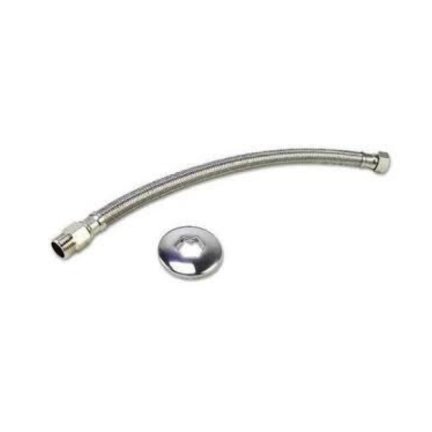 LIGAÇÃO FLEXÍVEL ALUMINIO 1/2X40 P/AGUA Wog 643/40 