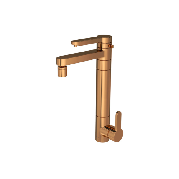 MISTURADOR MONOCOMANDO DE MESA RED GOLD C/ FILTRO TWIN Deca Metal 2240.GL.RD
