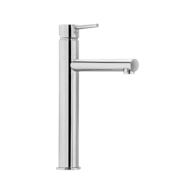 MISTURADOR MONOCOMANDO REDONDA BICA ALTA CROMADO P/ LAVATORIO AJ DESIGN GL-19019-CR