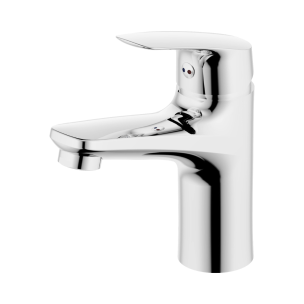 MISTURADOR MONOCOMANDO UNIVERSALE BICA BAIXA CROMADO P/ LAVATORIO AJ DESIGN WZT168186C