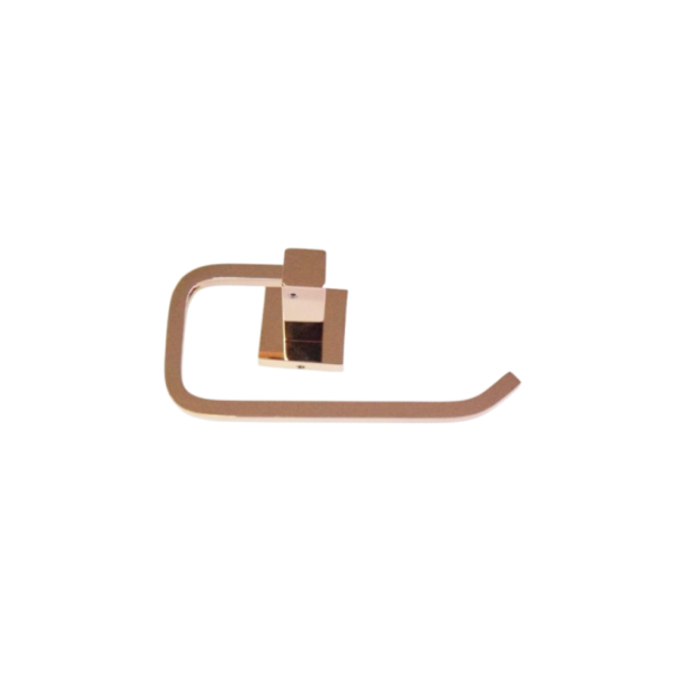 PAPELEIRA QUADRADA ROSE GOLD AJ DESIGN LINEARE GL-78B07RG