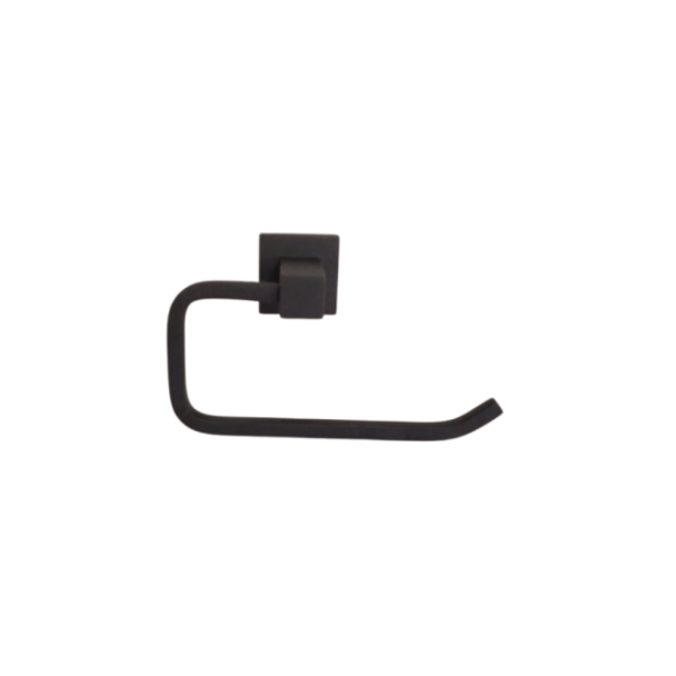 PAPELEIRA QUADRADO BLACK MATTE AJ DESIGN LINEARE GL-22801122-MB