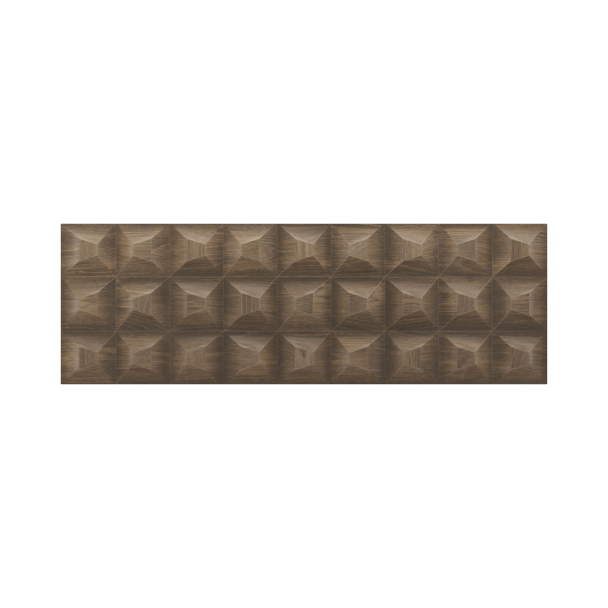 PORCELANATO MATTE CAPPUCCINO DECOR DBW 33X100 RETIFICADO A Portinari 6061527A
