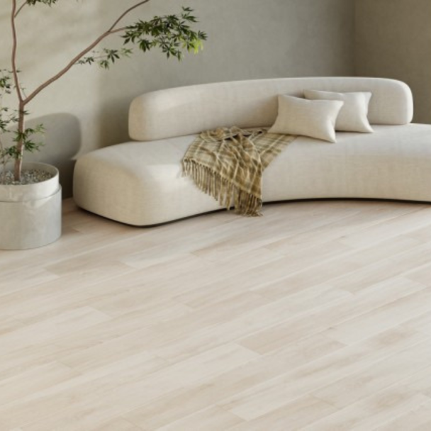 PORCELANATO SATIN LEGNO BEIGE 20X120 RETIFICADO GALLERIA A Biancogres CN0305I1