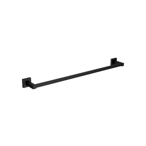 PORTA TOALHA DE BARRA 60CM BLACK NOIR QUADRATTA Deca Metal 2040.BL83.NO