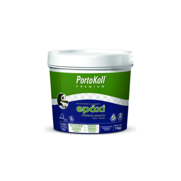 REJUNTE 1KG EPOXI PORCELANATO BRANCO Portokoll 655831