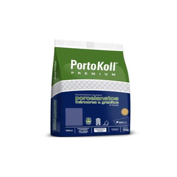 REJUNTE 3KG P-FLEX CINZA SIDERAL Portokoll 655349