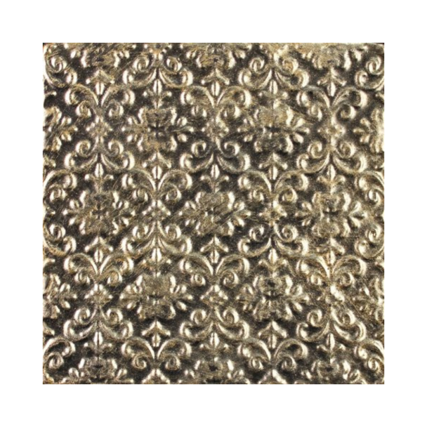 REVESTIMENTO PRINT GOLD KIT 6 PECAS 13X13 METALLIC KERABEN A Porcebras KFGEL017