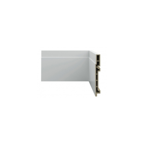RODAPÉ 15CM BRANCO 2,40M SMART AJ DESIGN Ecovale 0106.0102AJ