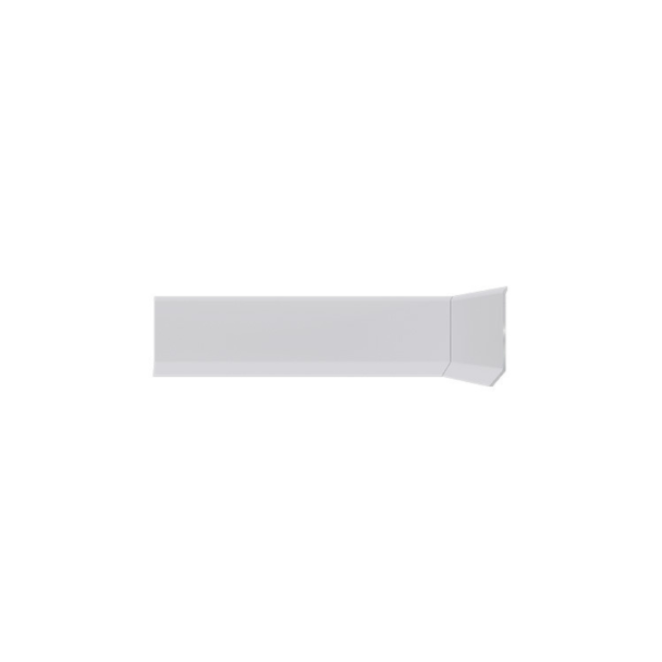 RODAPÉ 3000x60x10mm ALUMINIO BRANCO NEO CLINICUS Santa Luzia 230146 