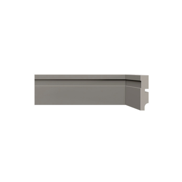 RODAPÉ 456 7 CM CINZA TITANIUM Santa Luzia 21373