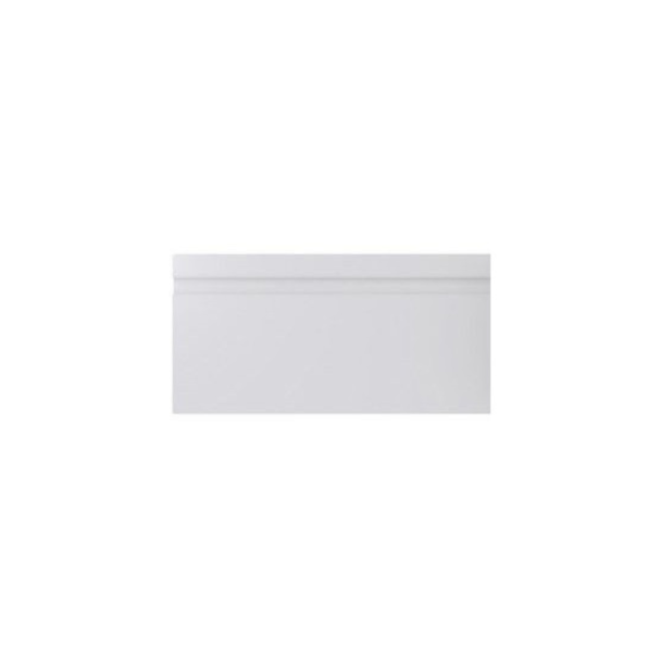 RODAPÉ BRANCO 10CM 2,4M FRISADO AJ DESIGN Ecovale 1.030.102.AJ