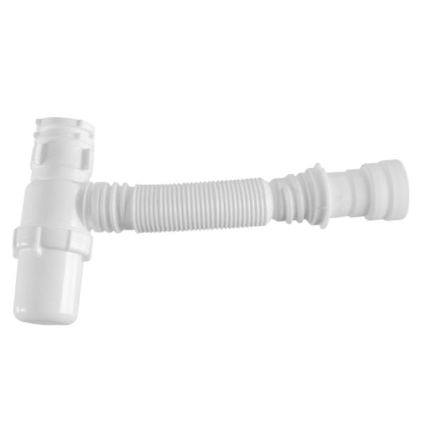 SIFÃO SANFONADO UNIVERSAL SCP40 COPO BRANCO Astra