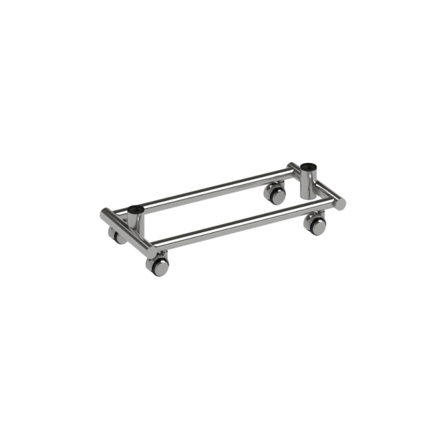 SUPORTE MÓVEL REDONDO INOX 58,5X25,5 Seccare 3111