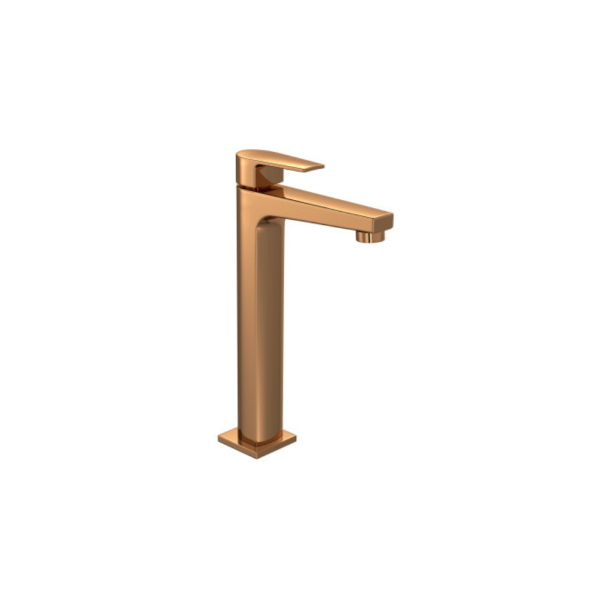 TORNEIRA DE MESA PARA LAVATORIO RED GOLD BICA ALTA LEVEL P/ CUBA Deca Metal 1189.GL26.RD