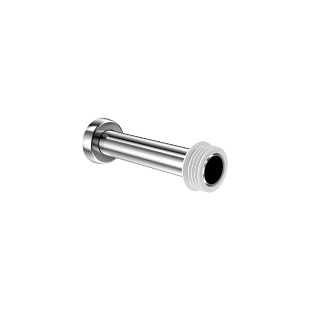 TUBO DE LIGAÇÃO CROMADO 25CM P/BACIA Docol 90006263006