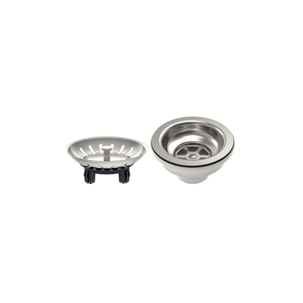 VÁLVULA PARA PIAS/CUBAS 41/2 INOX POLIDO NEW Tramontina 94510027 
